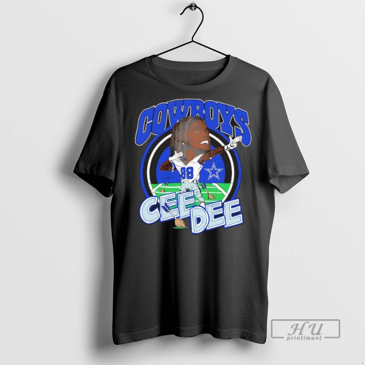 New Ceedee Lamb Dallas Cowboys Player Signature Caricature Tee Shirts Sweatshirt Hoodies