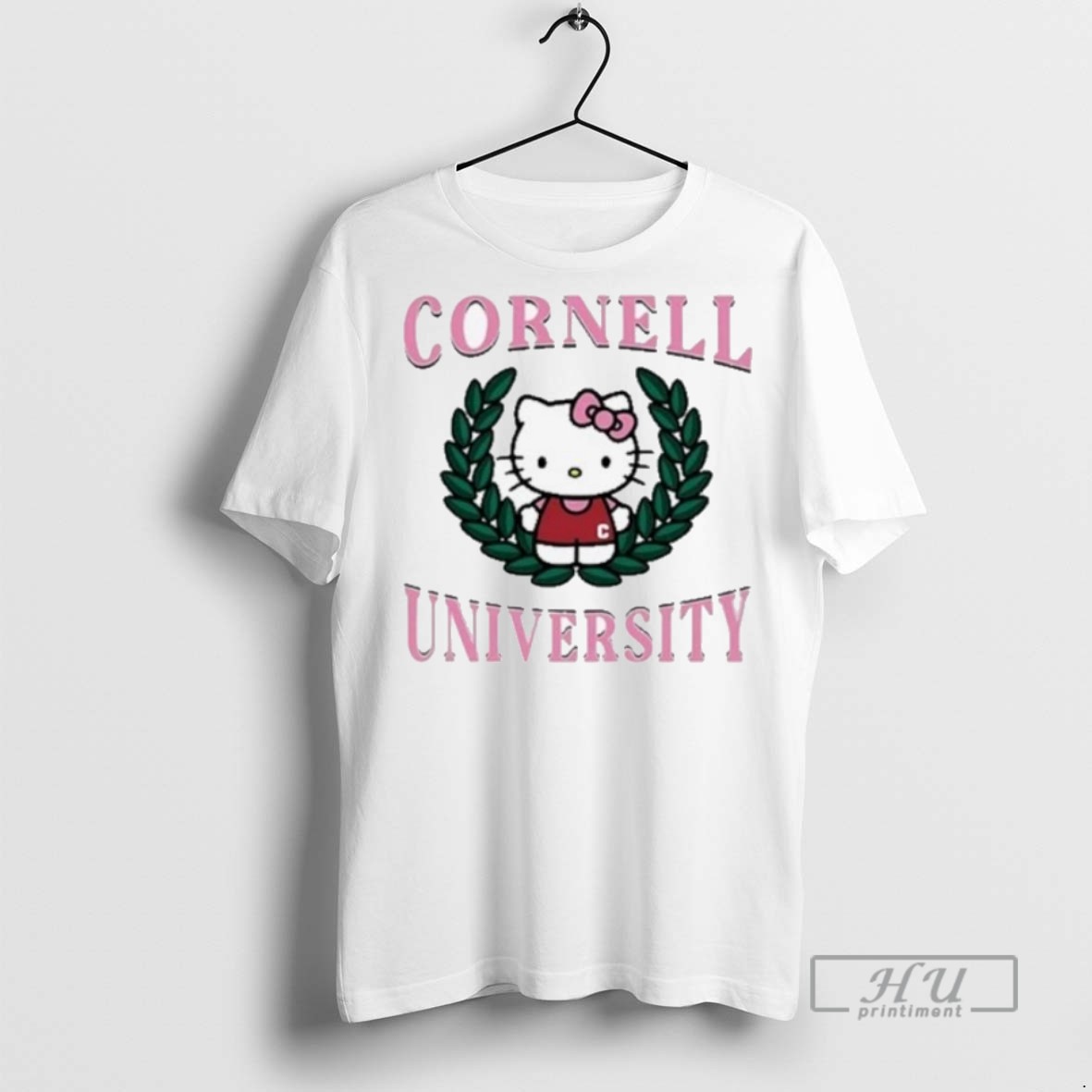 New Cornell University Hello Kitty Laurel 2025 Tee Shirts Sweatshirt Hoodies