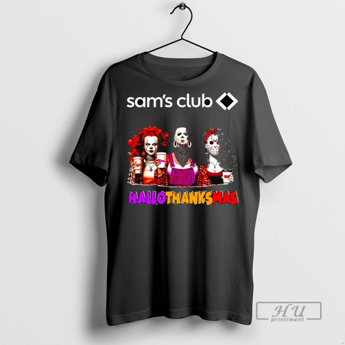 New Horror Girls Sams Club Hallothanksmas Tee Shirts Sweatshirt Hoodies
