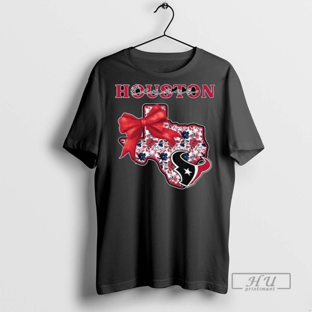 New Houston Texans Nfl Cozy State Bow 2025 Long Sleve Tee Shirts Sweatshirt Hoodies