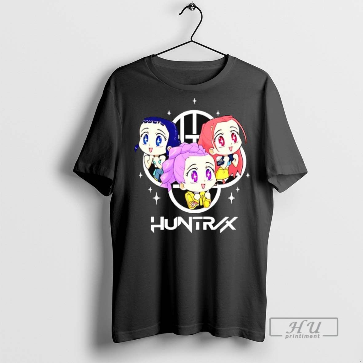 New Huntrix Kpop Chibi Tee Shirts Sweatshirt Hoodies