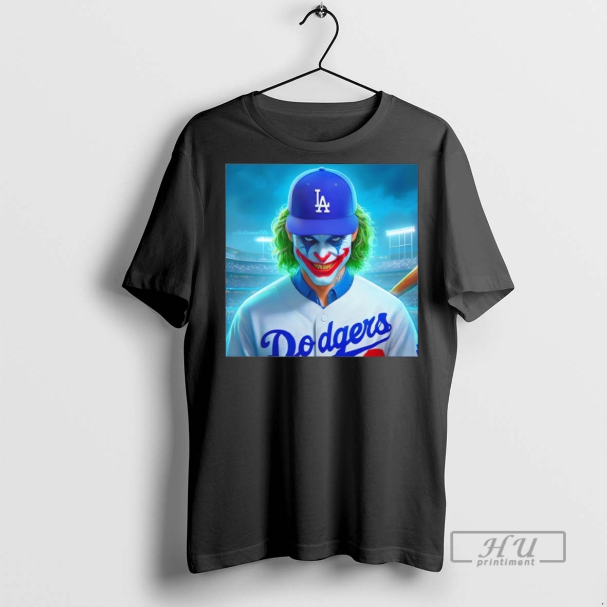 JOKERアメリカンフットボールシャツUSA LOSANGELES【美品】 New Joker X Los Angeles Dodgers Halloween Tee Shirts Sweatshirt