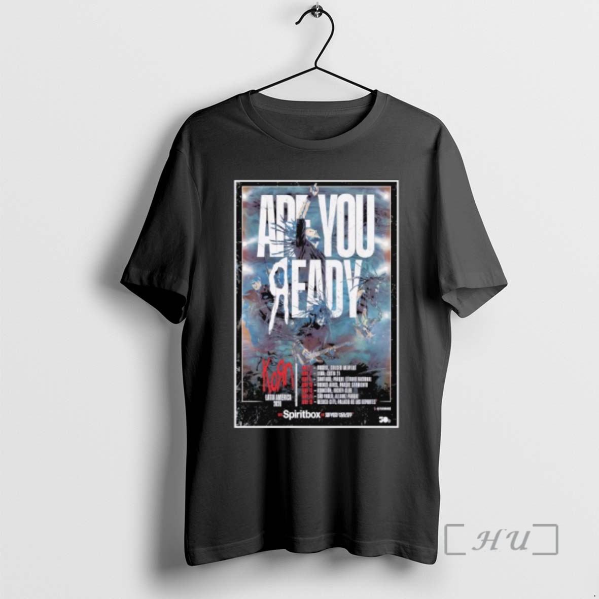 New Korn Latin America 2026 Tee Sweater Hoodie