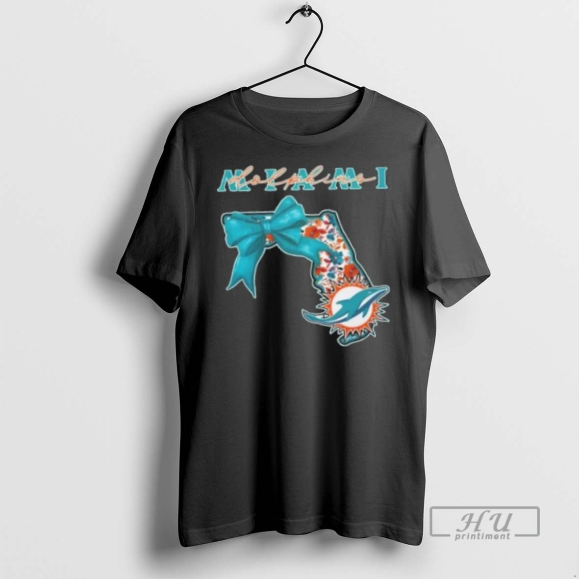New Miami Dolphins Nfl Cozy State Bow 2025 Tee Shirts Sweatshirt Hoodies