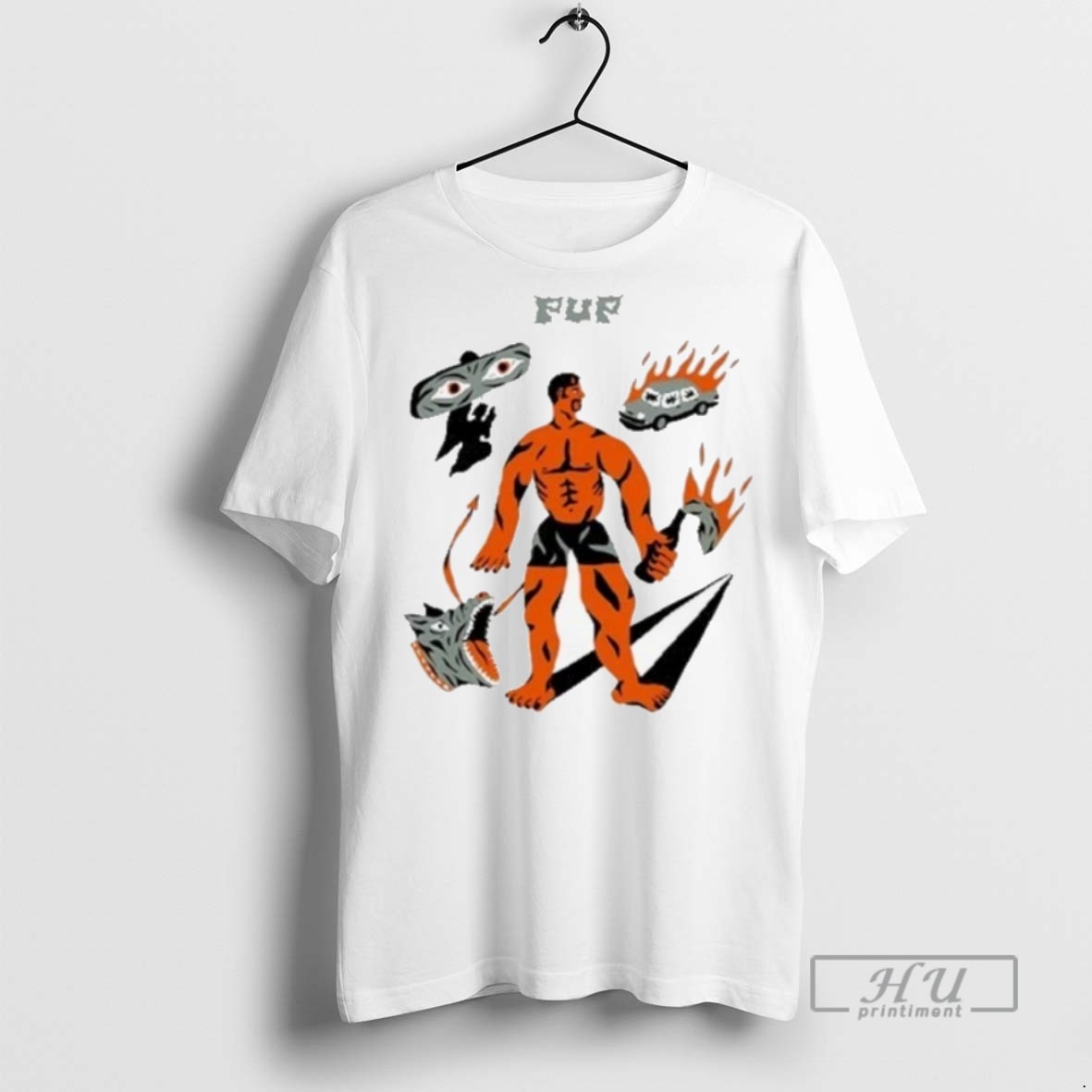 New Pup The Band Muscle Man 2025 Tee Shirts Sweatshirt Hoodies