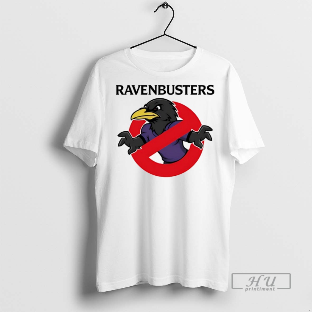 New Ravenbusters Baltimore Ravens Mascot Ghostbusters Tee Shirts Sweatshirt Hoodies