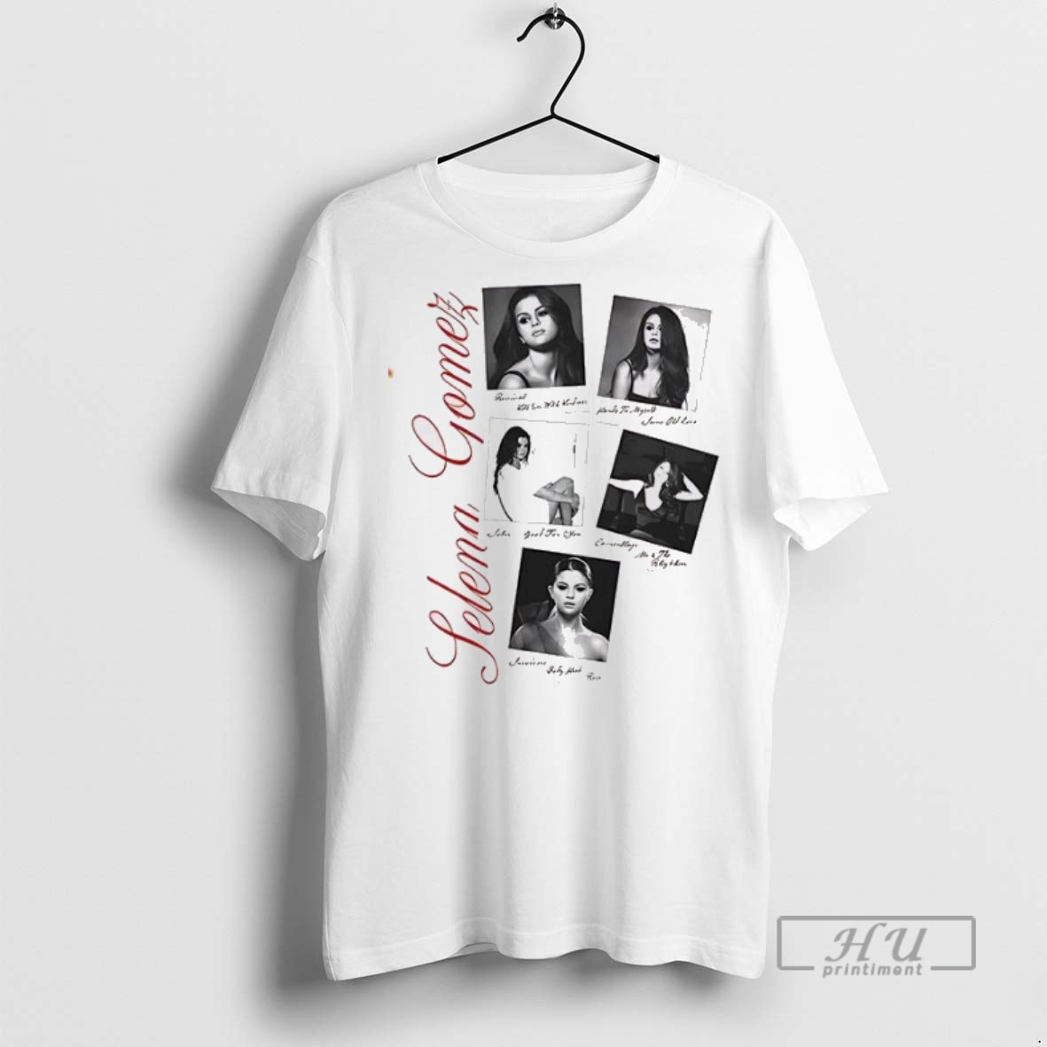 New Revival Polaroid Selena Gomez Tee Shirts Sweatshirt Hoodies