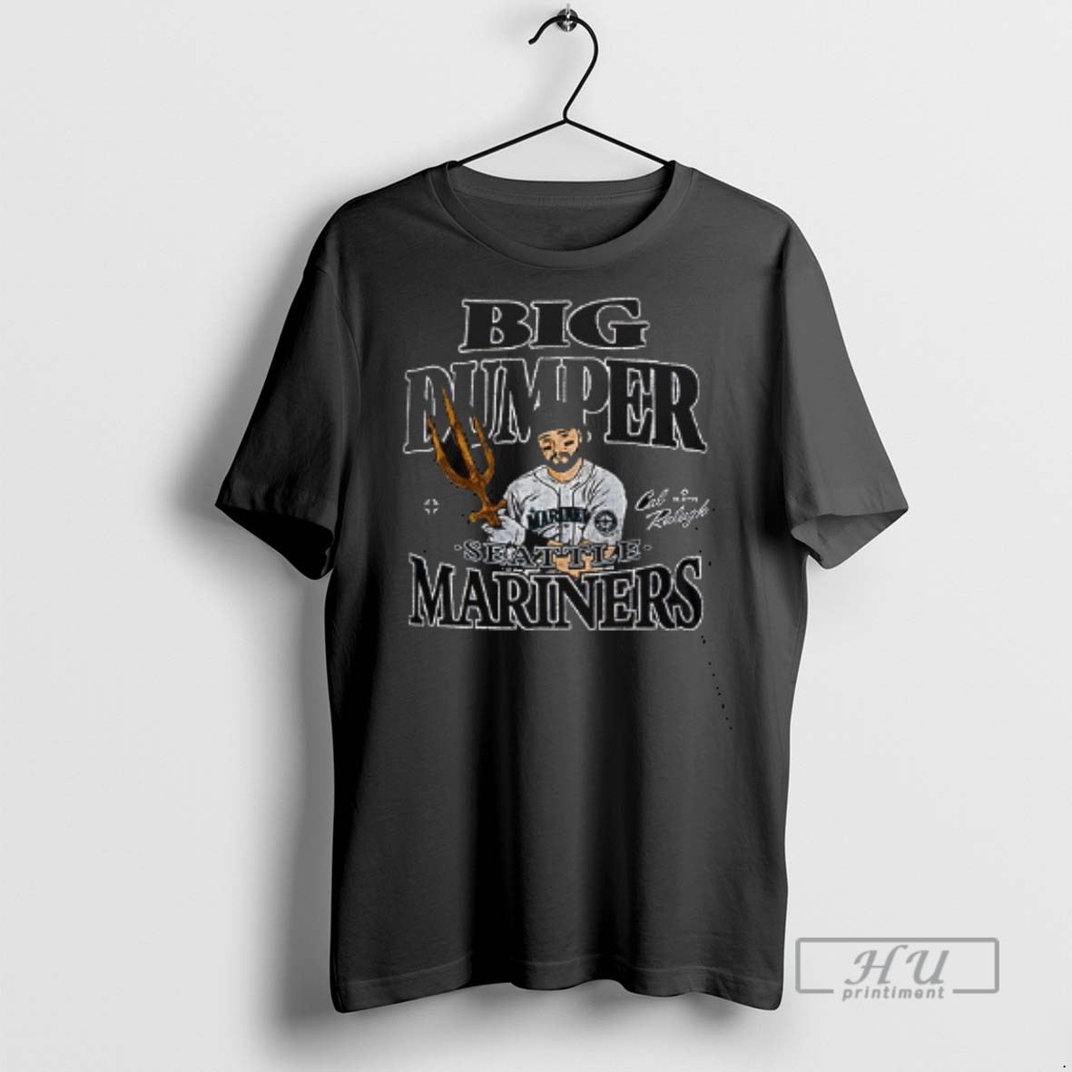 New Seattle Mariners Cal Raleigh Big Dumber Win Home Run Tridents Up Double Sided Tee Shirts Sweatshirt Hoodies
