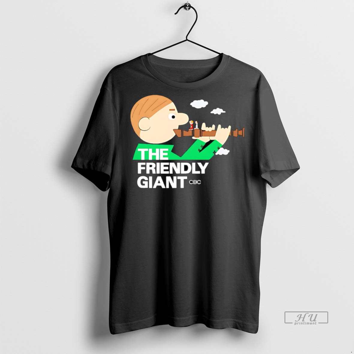 New The Friendly Giant Graphic Tee Shirt Sweater Hoodie