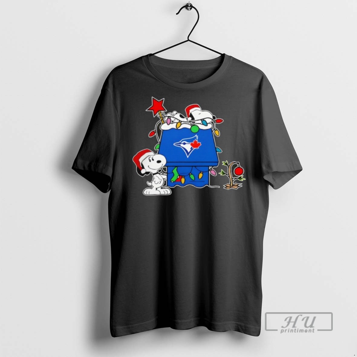 New Toronto Blue Jays Christmas Snoopy Doghouse Tee Shirts Sweatshirt Hoodies