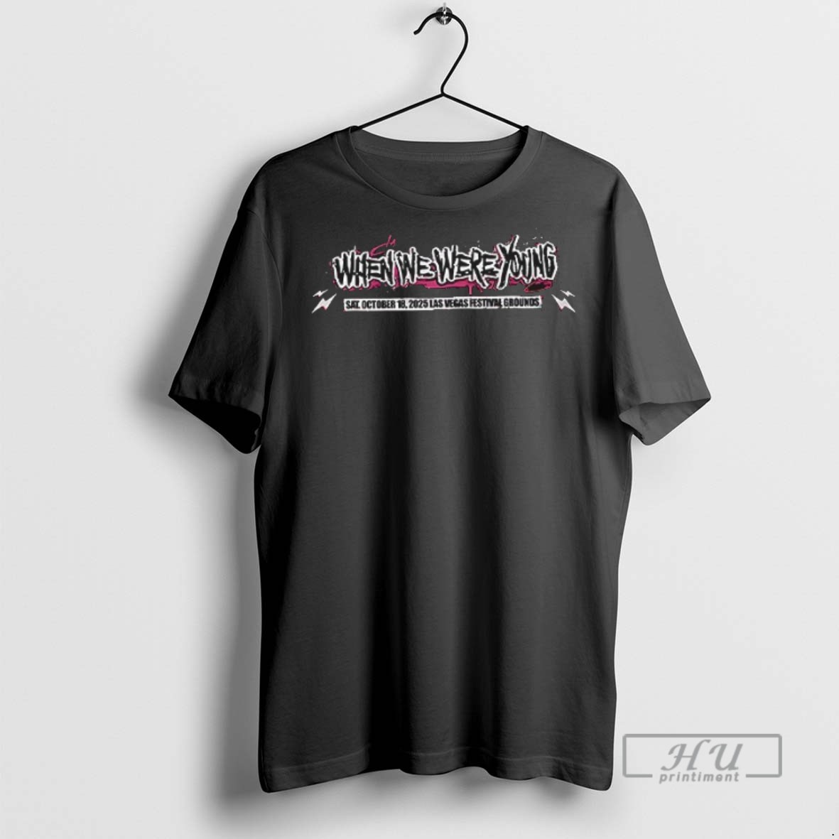 New When We Were Young 2025 Festival Day Las Vegas Lineup Double Sided Tee Shirts Sweatshirt Hoodies