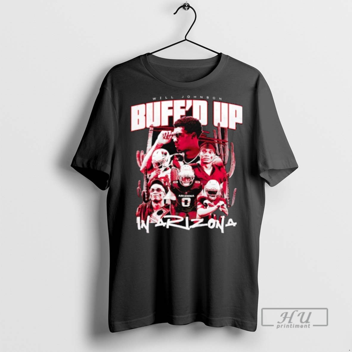 New Will Johnson Buffd Up Arizona Cardinals Football Tee Shirts Sweatshirt Hoodies