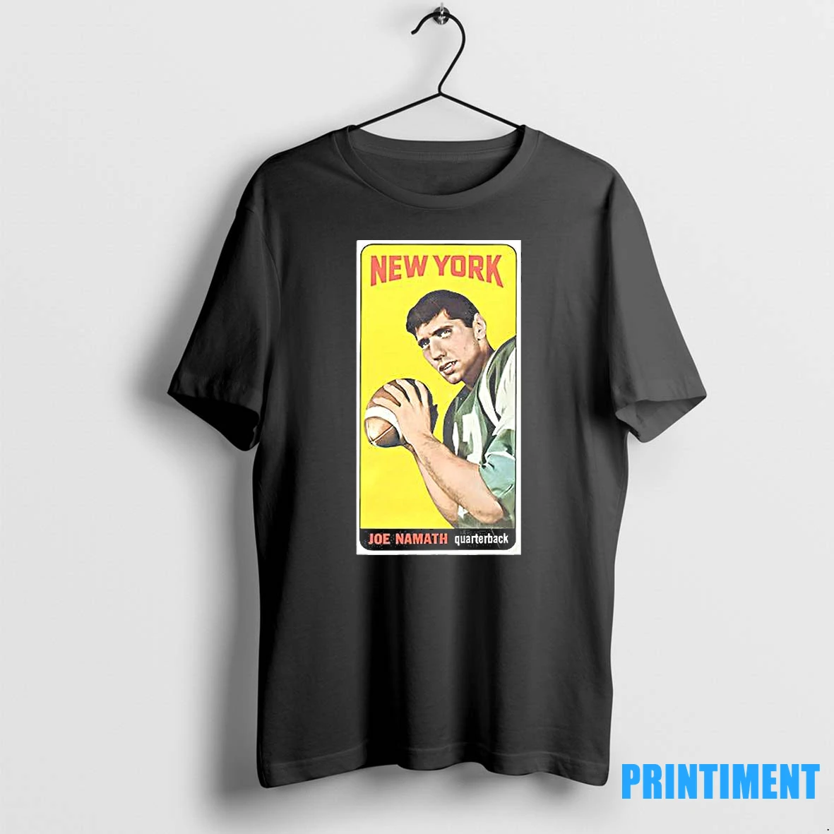 New York Jets Joe Namath Trading Card Tshirts Sweater Hoodie