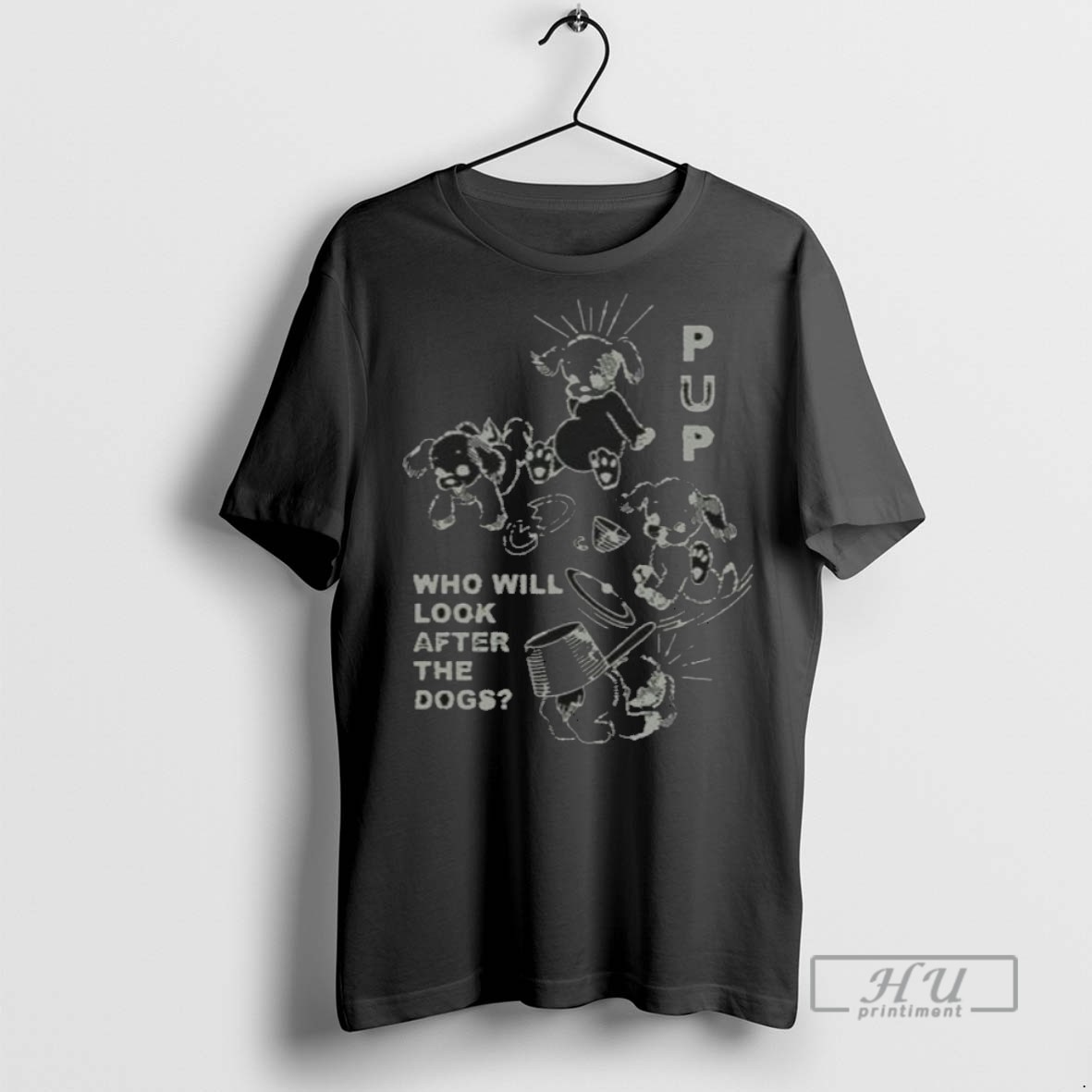 New Pup Furbaby Frolic Men Tee Shirts Sweatshirt Hoodies