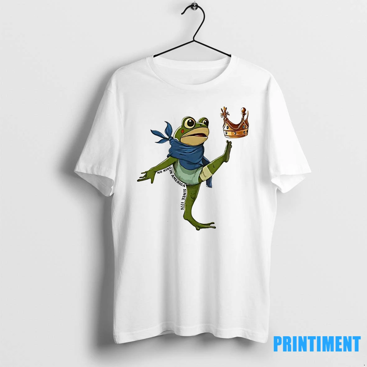 Nice No King In America Since 1776 Portland Frog Protest Tshirts Sweater Hoodie