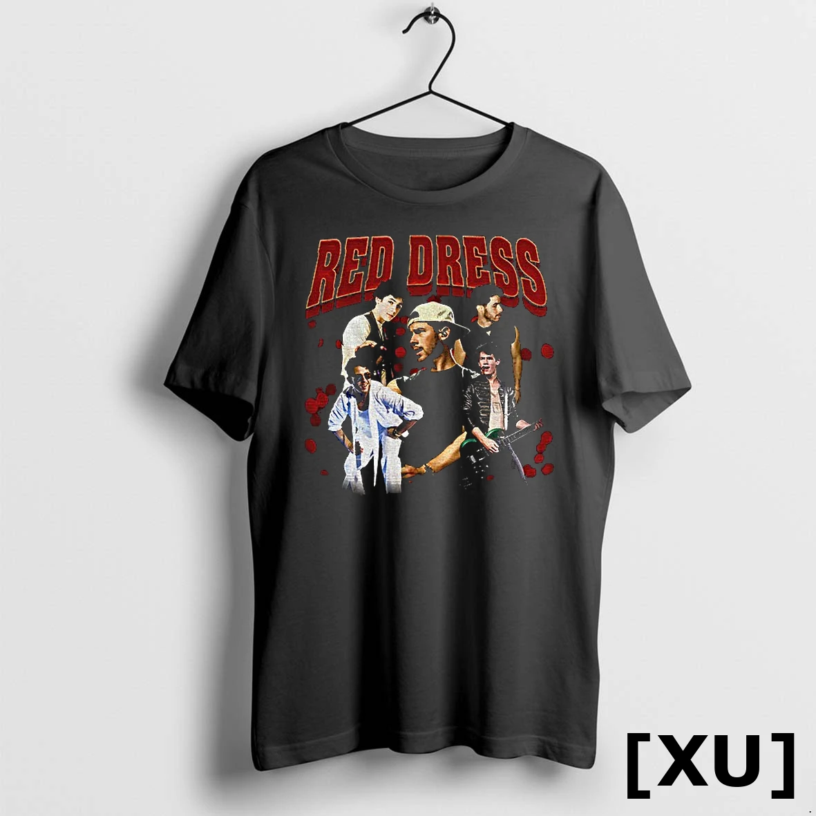 Nick Jonas Jonas Brothers Band Red Dress Graphic 2025 Tshirts Sweater  Hoodie - Printiment