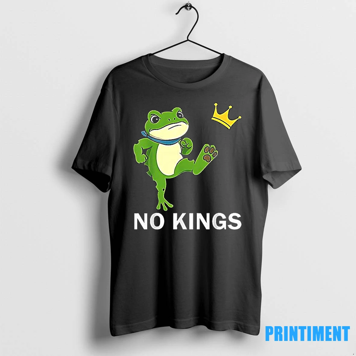 No Kings Portland Frog Protest Cute Tshirts Sweater Hoodie