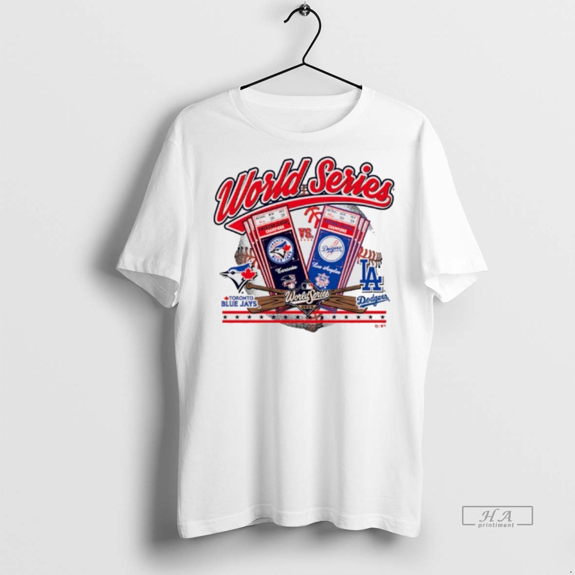 Official 2025 World Series Toronto Blue Jays Vs La Dodgers Shirt Hoodie