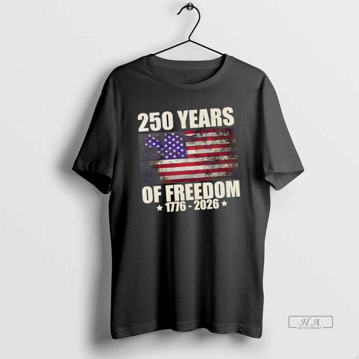 Official 250 Years Of Freedom 1776 2026 Flag American Shirt