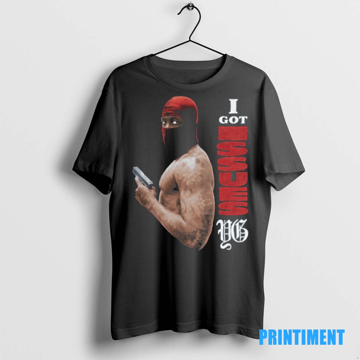 Official 4hunnid Clothing I Got Issues Tee Sweater Hoodie