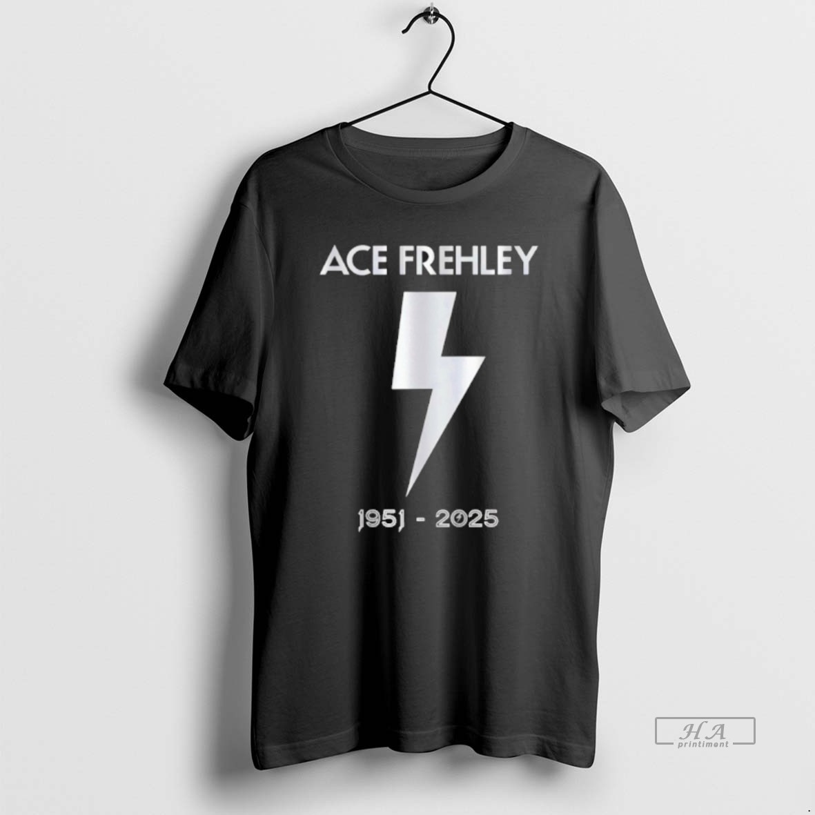 Official Ace Frehley Kiss Band 1951 2025 T Shirt