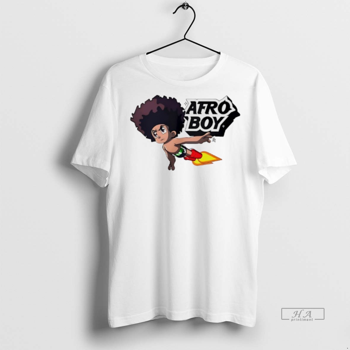 Official Afro Boy Caricature Shirt Hoodie