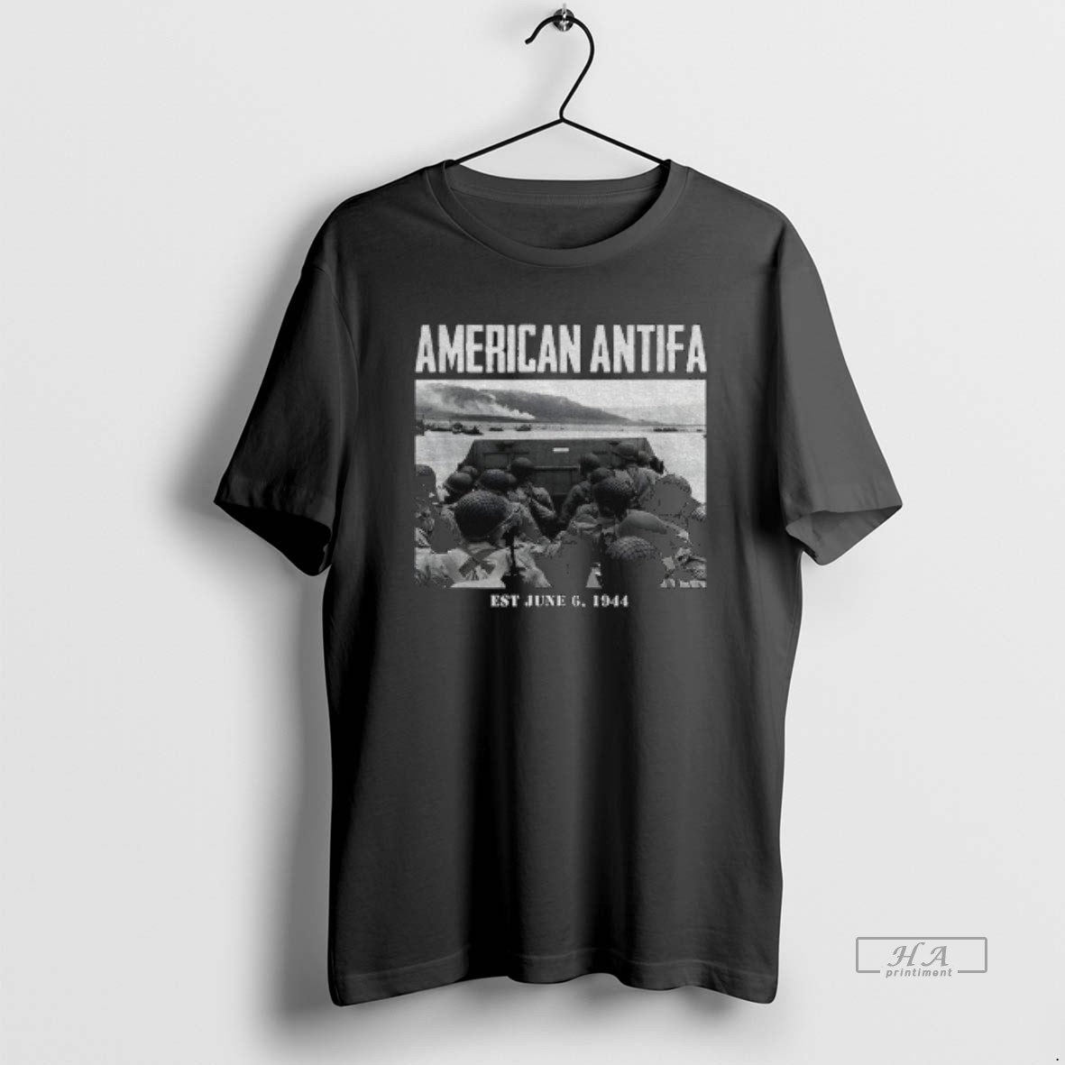 Official American Antifa Est June 6th 1944 T Shirt
