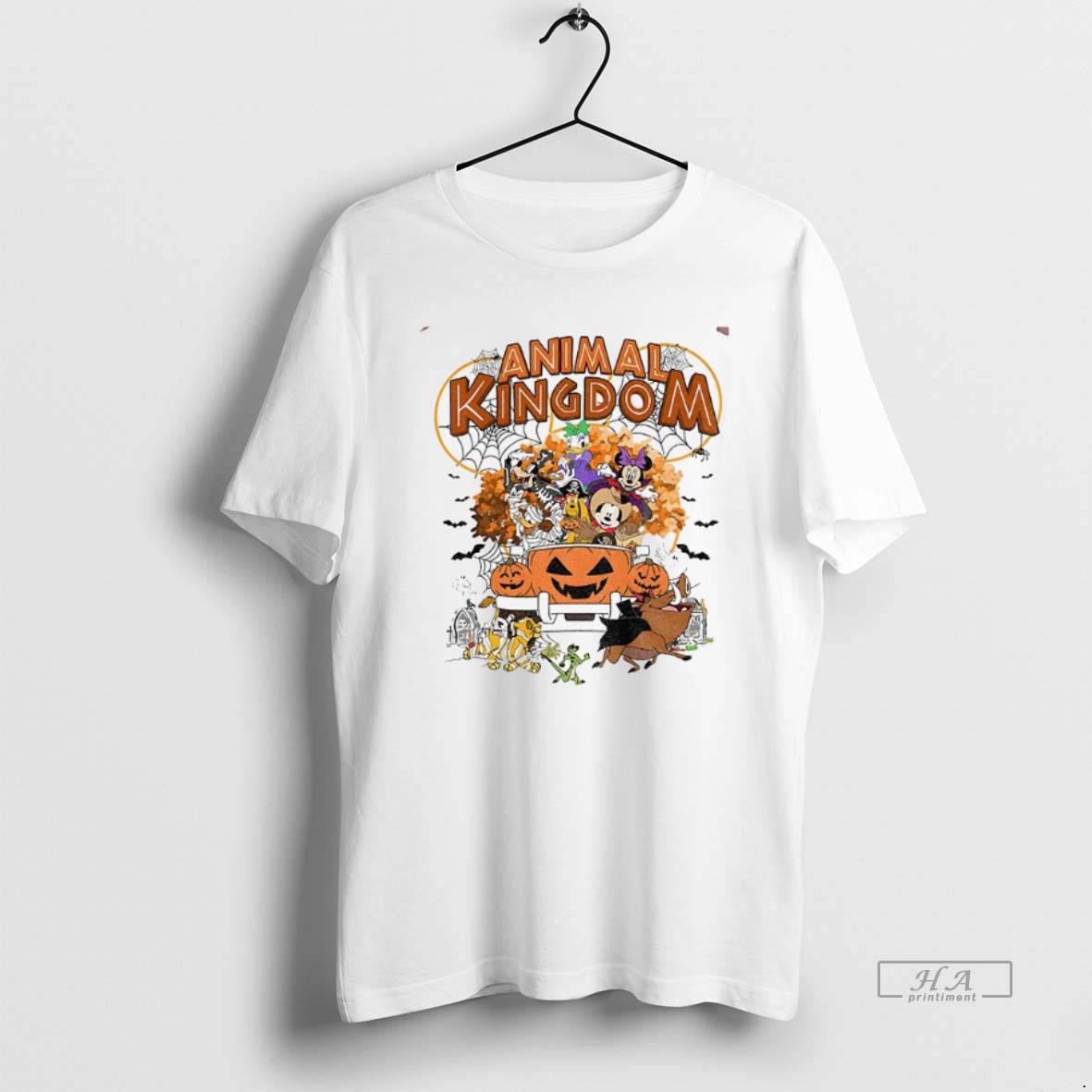 Official Animal Kingdom Mickey And Friends Safari Pumpkin Halloween Shirt