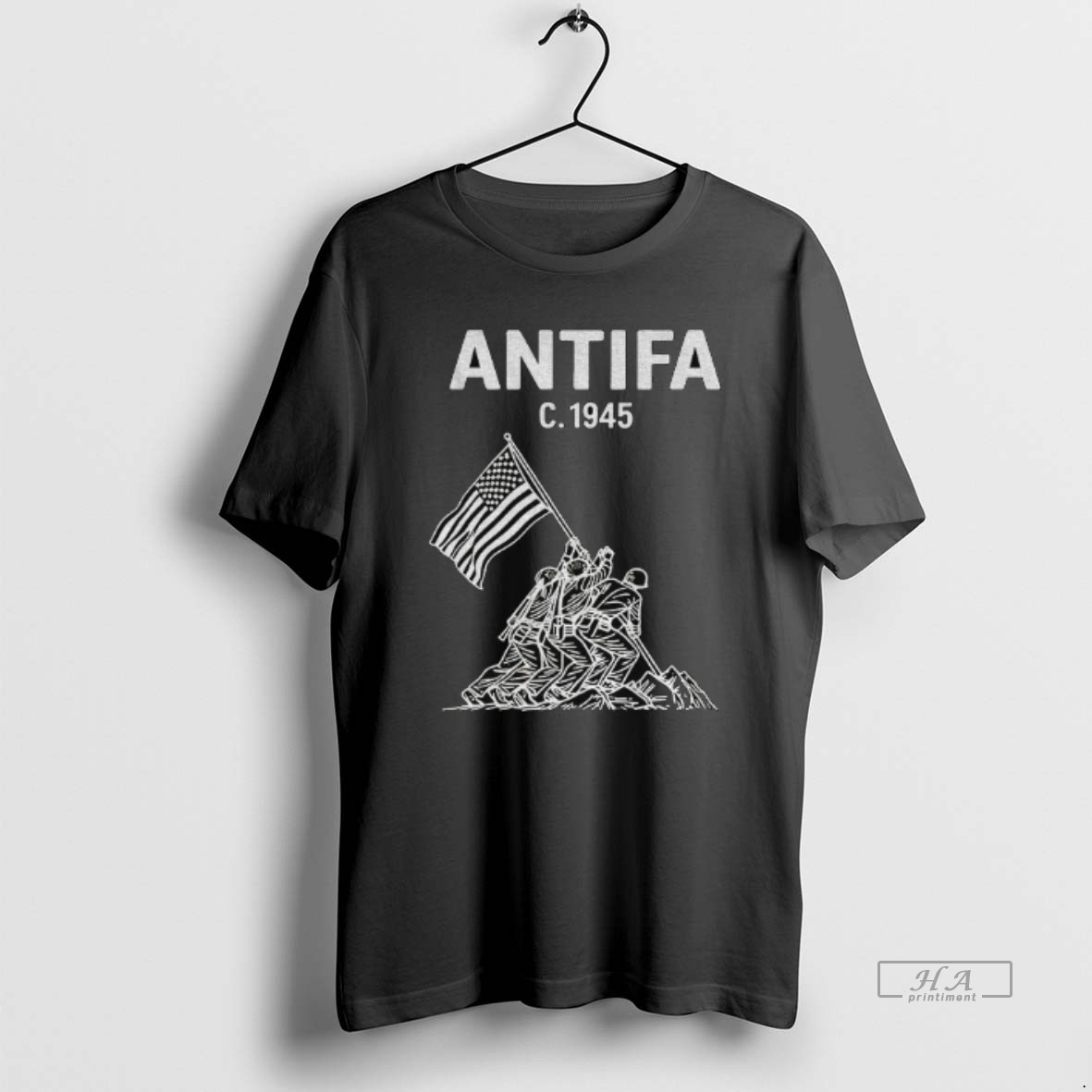 Official Antifa C 1945 American Flag Shirt