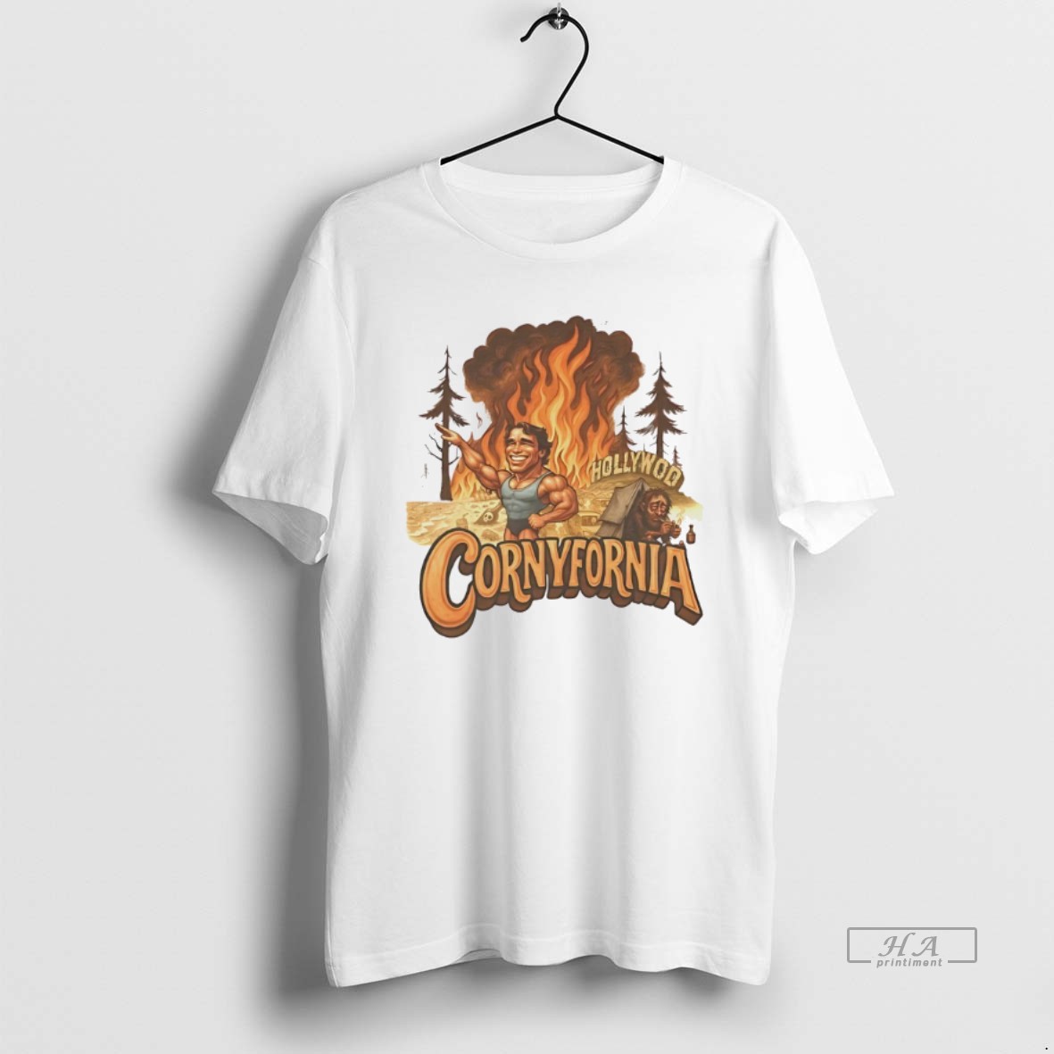 Official Arnold Schwarzenegger California Hollywood Shirt