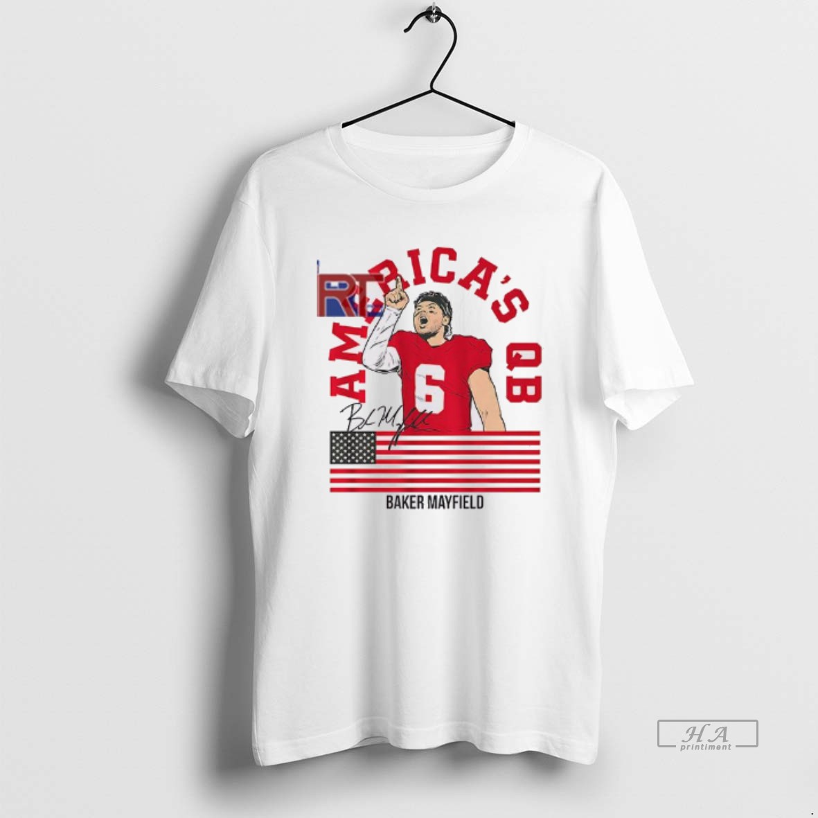 Official Baker Mayfield Americas Qb T Shirt