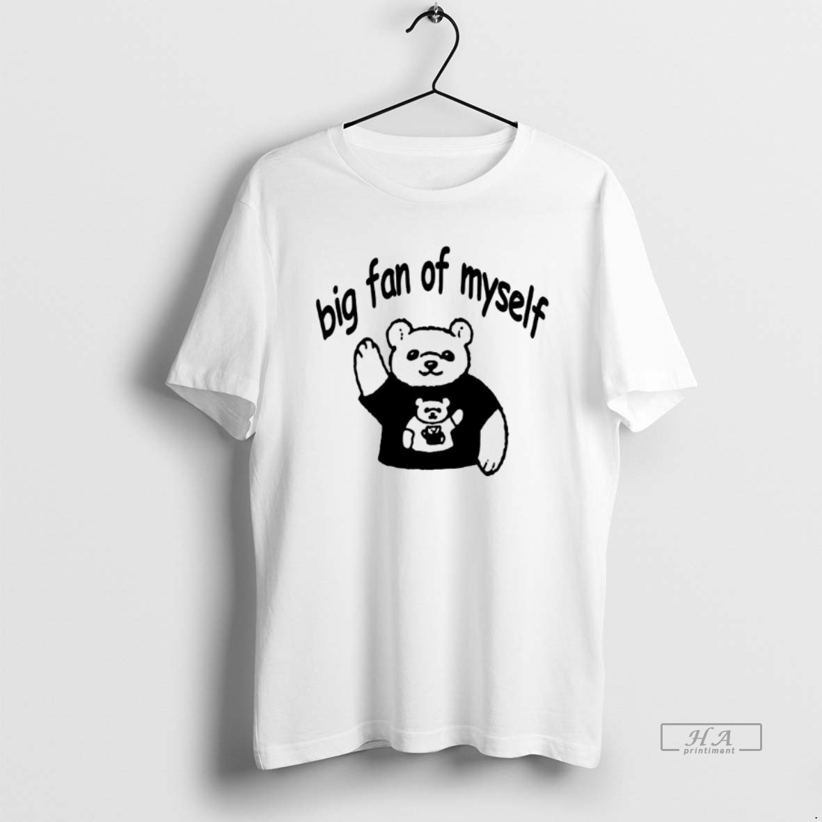 Official Bear Big Fan Of Myself T Shirt