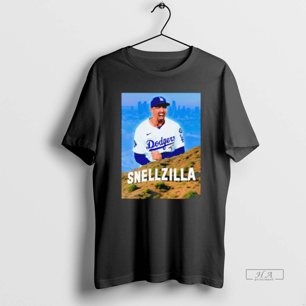 Official Blake Snell La Dodgers Snellzilla Shirt