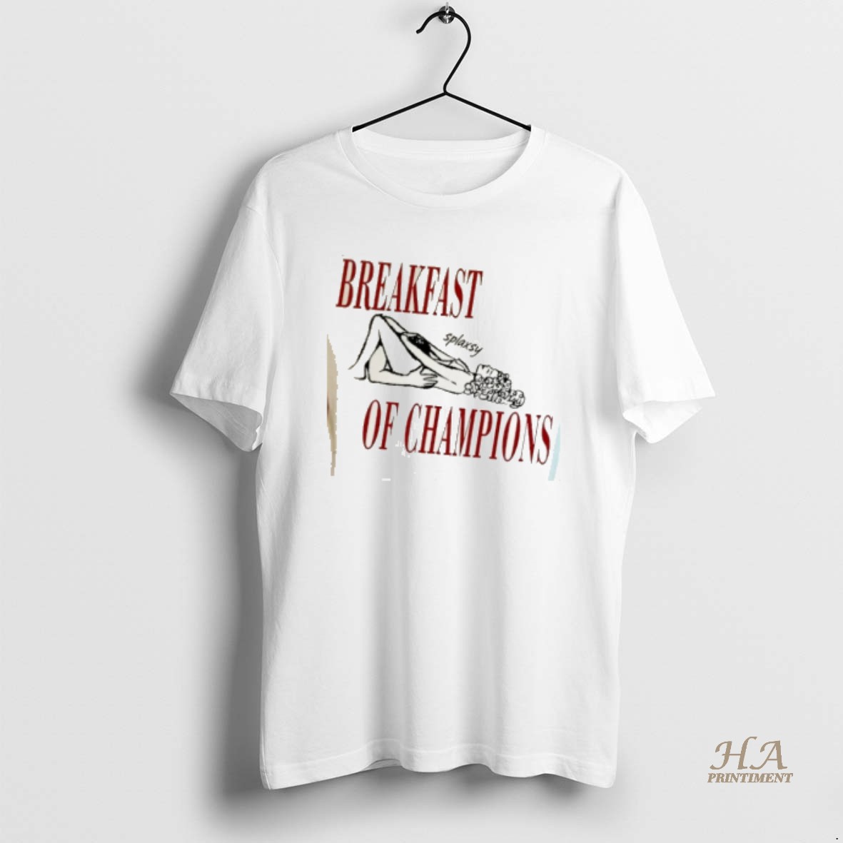 Official Breakfast Of Champions Splaxsy T Shirt