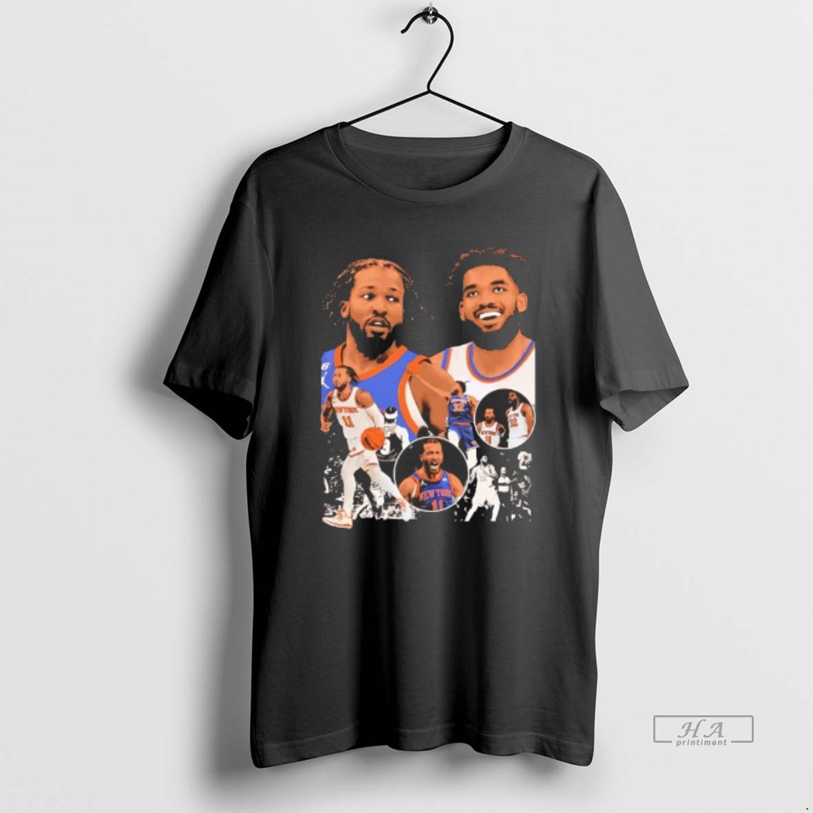 Official Brunson And Kat Duo Ny Knicks Shirt