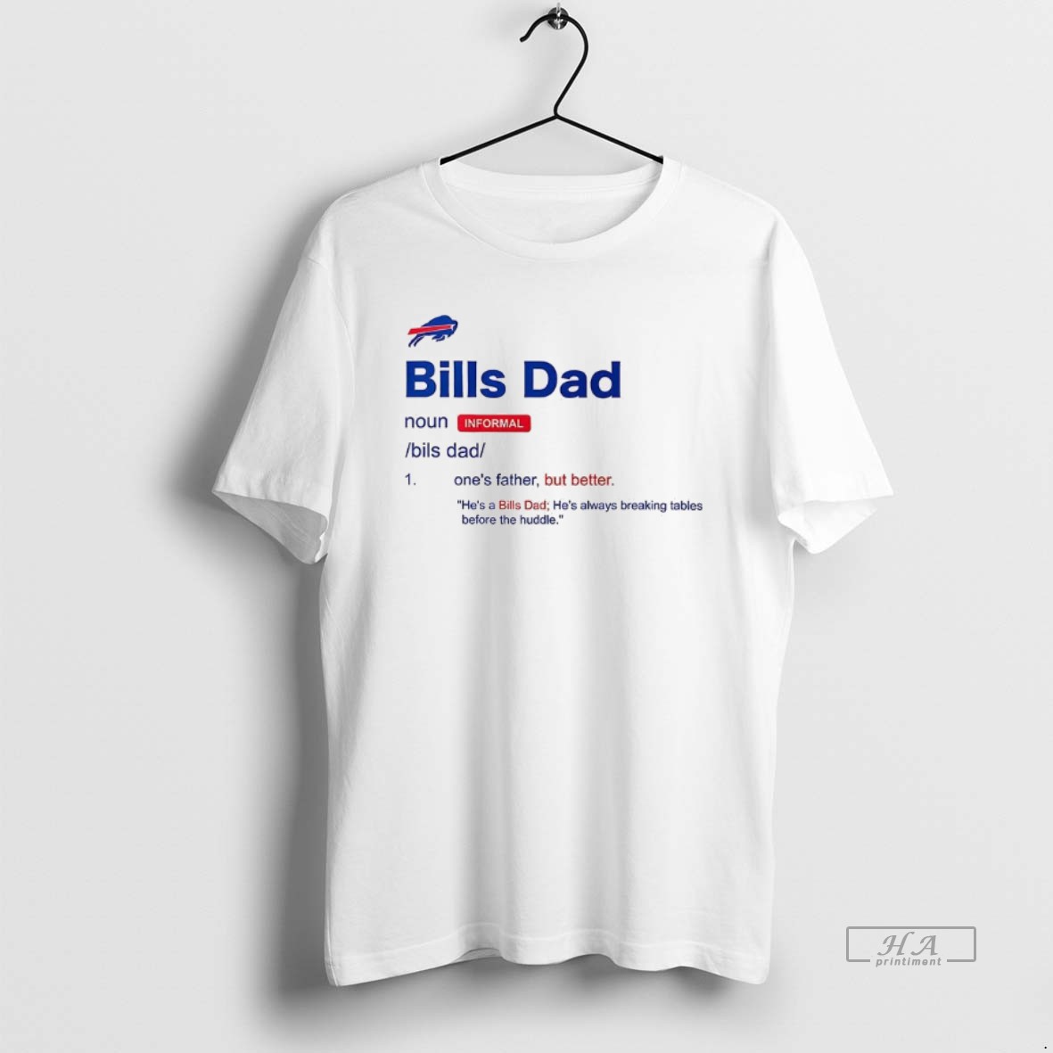 Official Buffalo Bills Dad Definition T Shirt