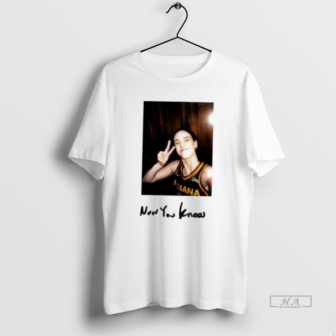 Official Caitlin Clark Indiana Fever Now You Know Selfie Shirt