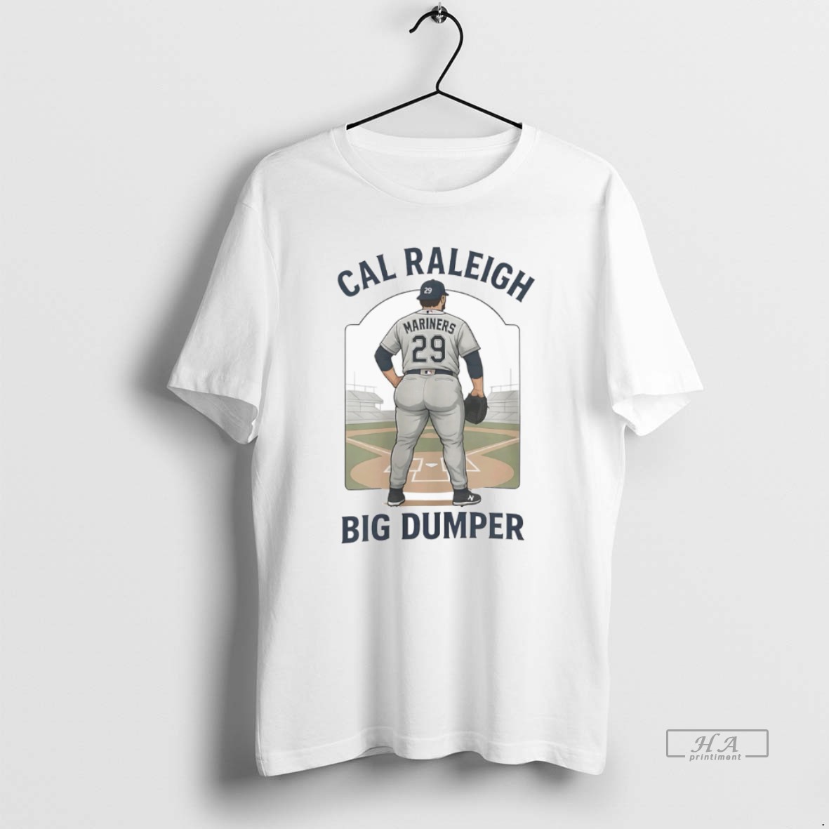Official Cal Raleigh Big Dumper T Shirt