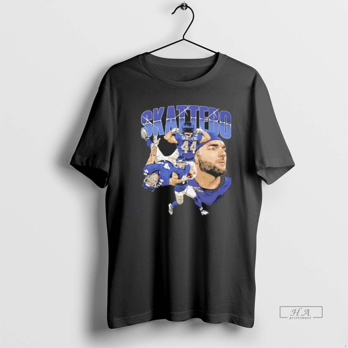 Official Cam Skattebo New York Giants Player Collage Vintage Shirt