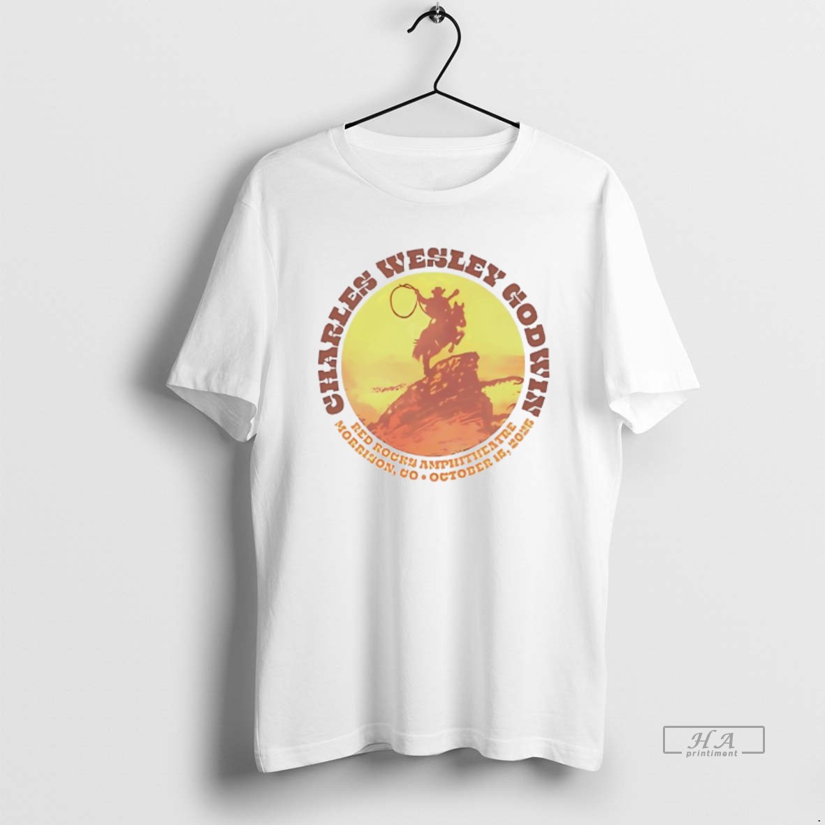 Official Charles Wesley Godwin 2025 Concert T Shirt