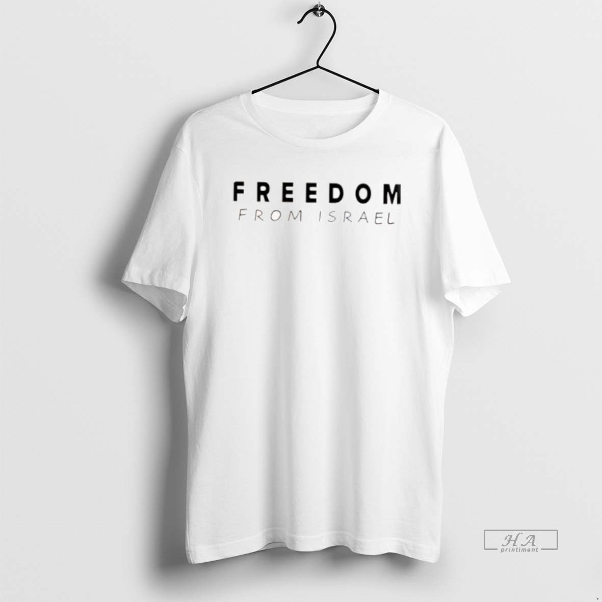 Official Charlie Kirk Freedom From Israel Shirt