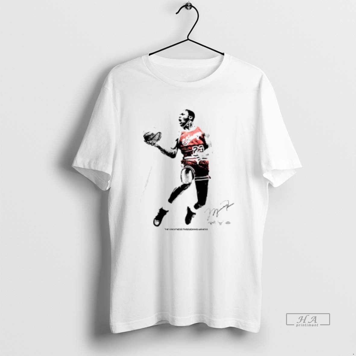 Official Chicago Bulls Michael Jordan The Greatness Through His Airness Signature T Shirt
