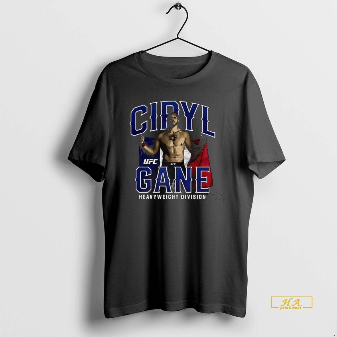 Official Ciryl Gane Heavyweight Division Shirt