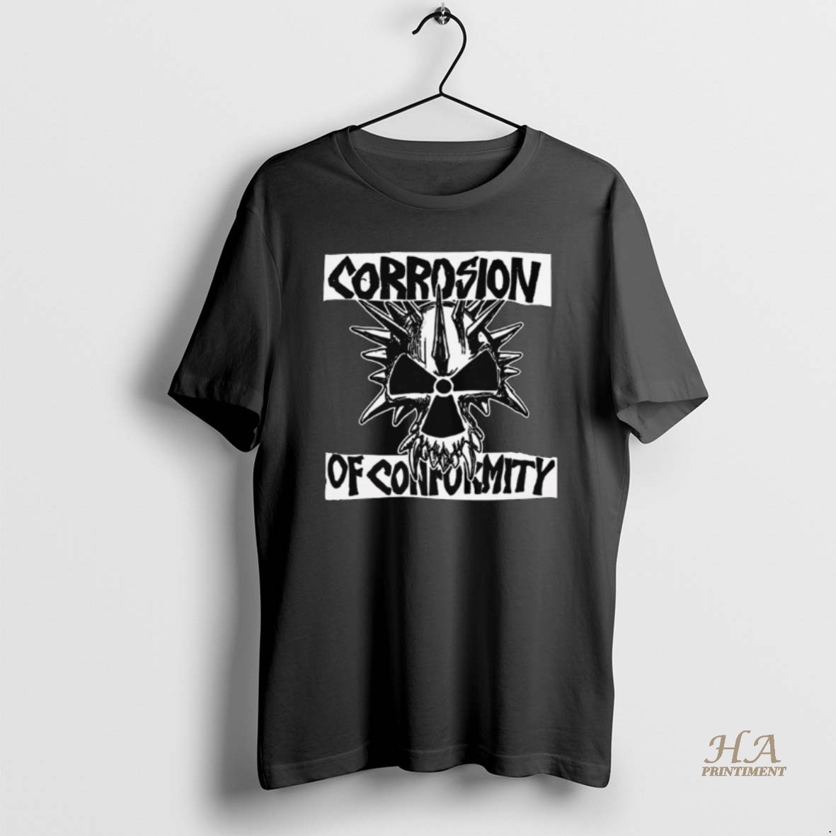 Official Corrosion Of Conformity Skull Logo Long Sleve Shirt