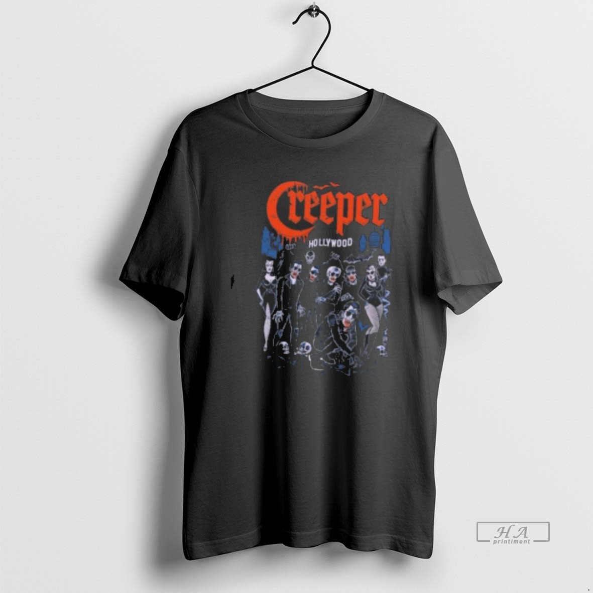 Official Creeper Blood Rains Hollywood T Shirt