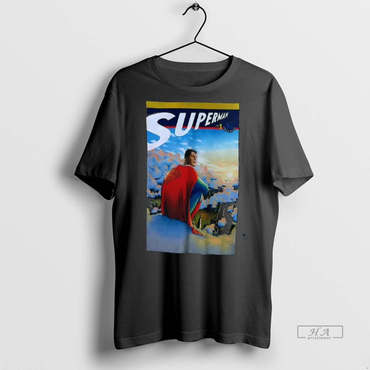 Official Dc Comics All Star Superman Sitting Shirt Hoodie
