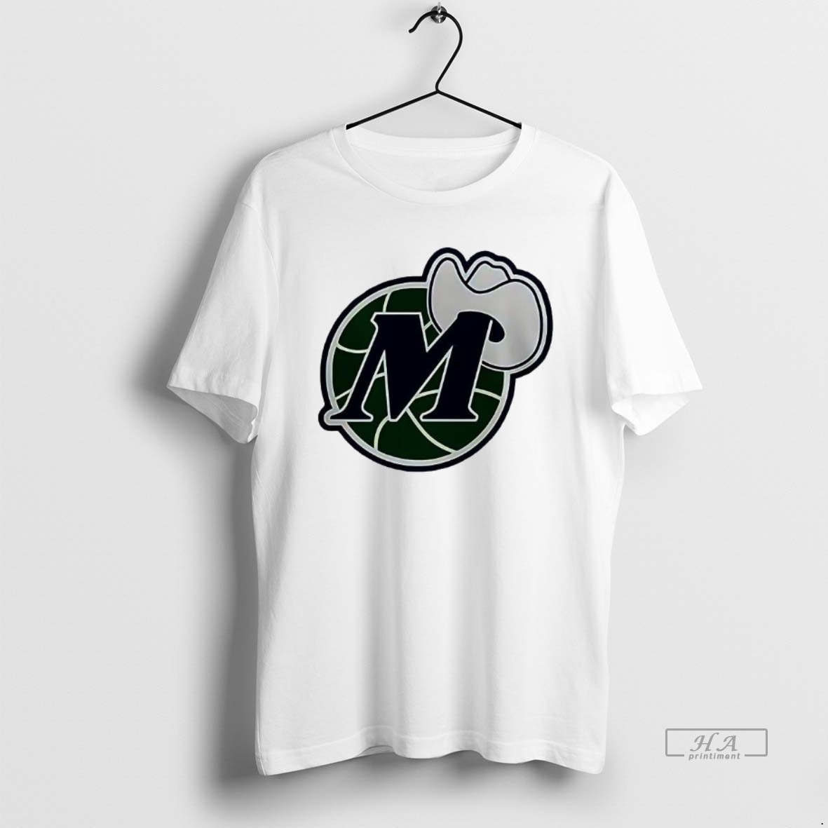 Official Dallas Mavericks Basketball Logo T Shirt