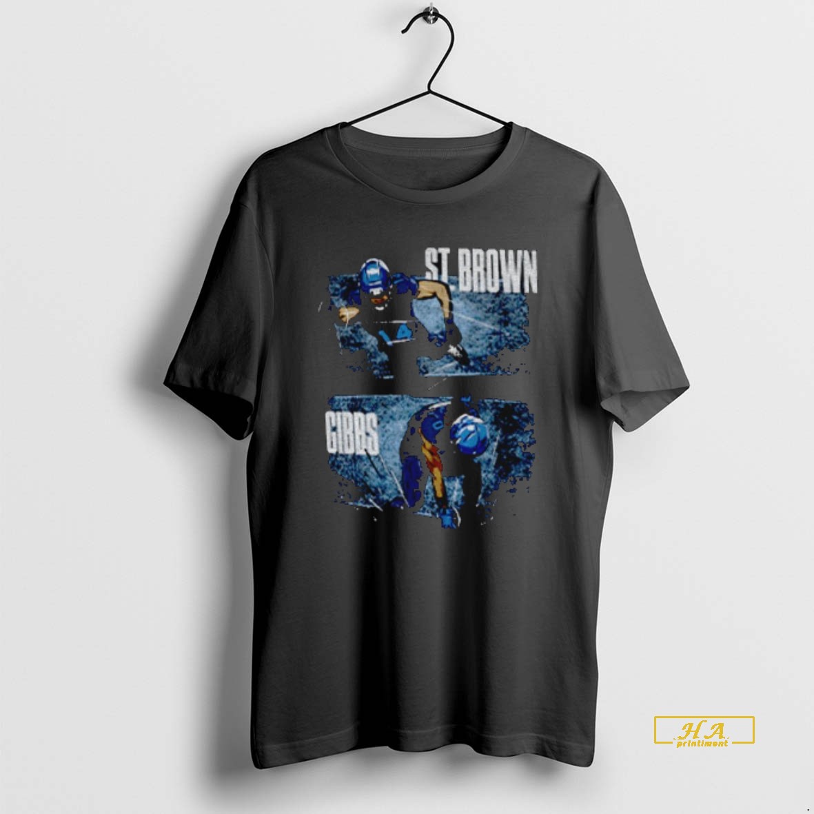 Official Detroit Dynamic Duo Detroit Lions Amon Ra St Shirt