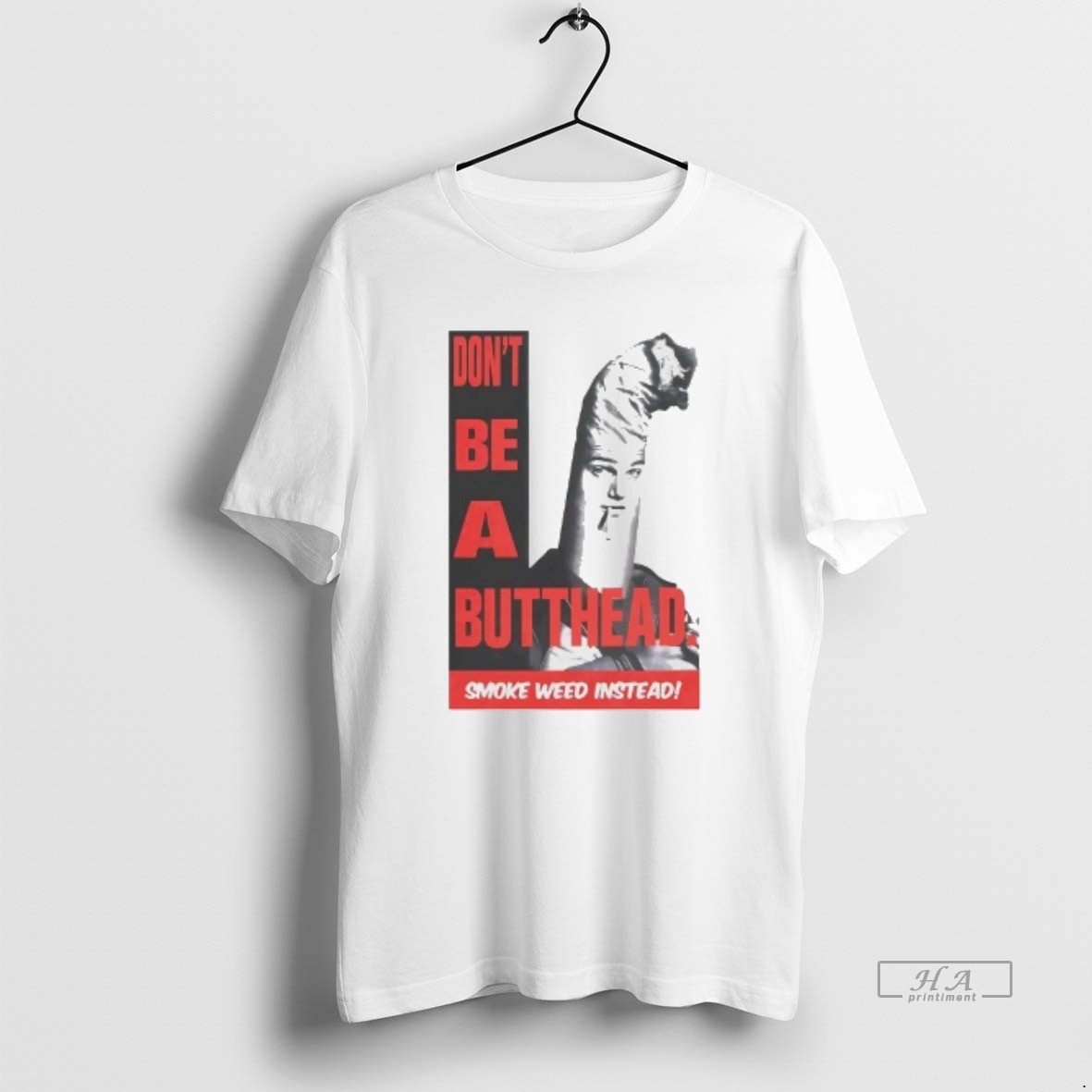 Official Dont Be A Butthead Smoke Weed Instead T Shirt