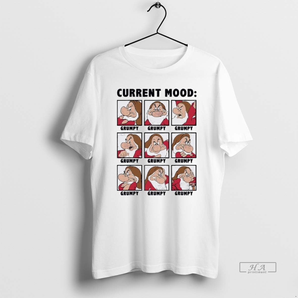 Official Dwarfs Current Mood Always Grumpy Shirt